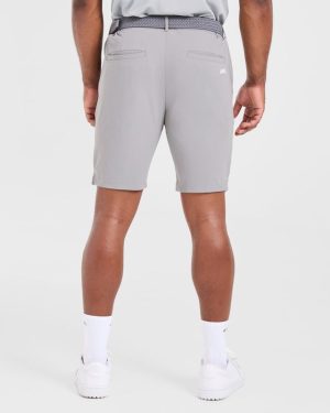 Performance Golf Shorts - Grey | Ultimate Mobility & Style
