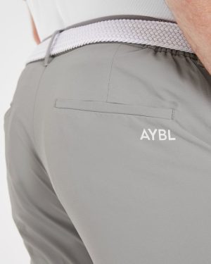 Premium Grey Performance Trousers for Golfers
