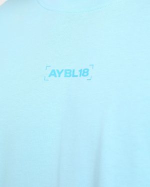 Power Club Oversized T Shirt - Light Blue: The Ultimate Comfort Essential
