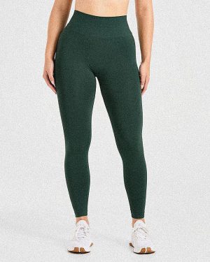 Power Seamless Leggings - Evergreen: The Ultimate Performance Wear