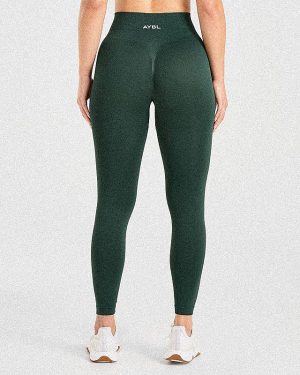 Power Seamless Leggings - Evergreen: The Ultimate Performance Wear
