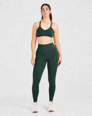 Power Seamless Leggings - Evergreen: The Ultimate Performance Wear