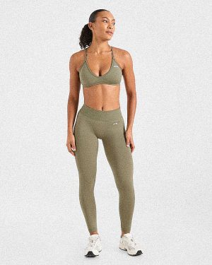 Adapt Seamless Leggings - Muted Olive: The Ultimate Sculpting Solution