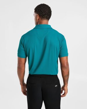 Precision Polo - Teal: The Ultimate Golf Performance Shirt
