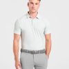 Precision Static Polo - Ice Grey: The Ultimate Performance Wear