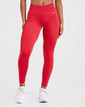 Adapt Seamless Leggings - Salsa Red: The Ultimate Sculpting Solution