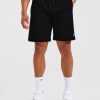 Rebound Shorts - Black: The Ultimate Cotton Comfort for Gym and Leisure