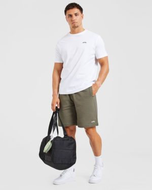 Rebound Shorts - Dusky Olive: The Ultimate Cotton Essential