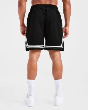 Rebound Stripe Shorts - Black: The Ultimate Performance Gear