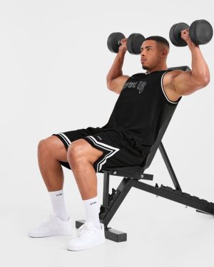 Rebound Stripe Shorts - Black: The Ultimate Performance Gear