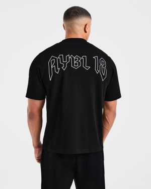 Rebound T Shirt - Black: The Ultimate Cotton Essential