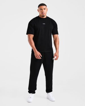 Rebound T Shirt - Black: The Ultimate Cotton Essential