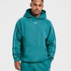Restore Oversized Hoodie - Deep Teal: The Ultimate Post-Workout Essential