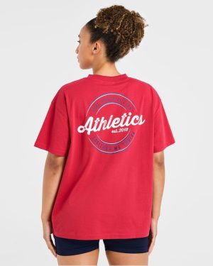 Retro Athletics Club Oversized T-Shirt: The Ultimate Blend of Vintage Style and Modern Comfort
