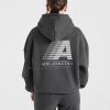 Retro Athletics Oversized Hoodie - Charcoal: The Ultimate Comfort Statement