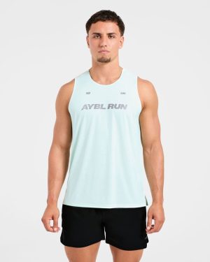 Run Loose Tank - Cool Mint: The Ultimate Breathable Running Top