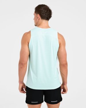 Run Loose Tank - Cool Mint: The Ultimate Breathable Running Top