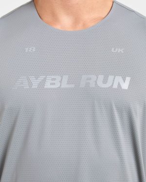 Run Loose Tank - Thunder Grey: The Ultimate Performance Running Top