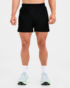 Run 5" Shorts - Black: The Ultimate Performance Gear