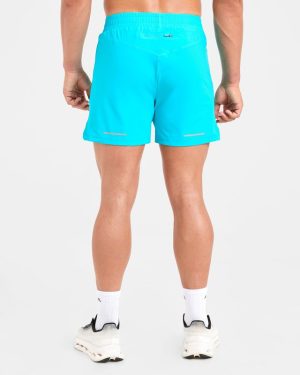 Run 5" Shorts - Blaze Blue: The Ultimate Performance Gear