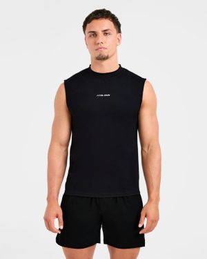 Run Slim Tank - Black: The Ultimate Performance Gear for Serious Runners