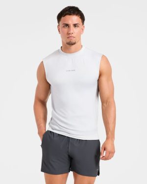 Run Slim Tank - Ice Grey: The Ultimate Performance Layer