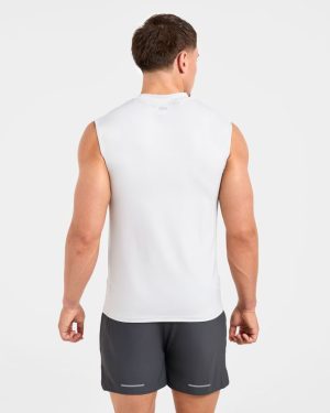 Run Slim Tank - Ice Grey: The Ultimate Performance Layer