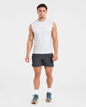 Run Slim Tank - Ice Grey: The Ultimate Performance Layer