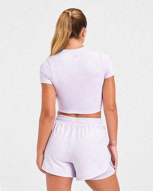 Run Top - Ice Lilac: The Ultimate Performance Layer