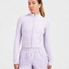 Run Zip Jacket - Ice Lilac: The Ultimate Performance Companion