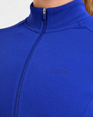 AYBL Run Zip Jacket - Cobalt: The Ultimate Performance Running Companion