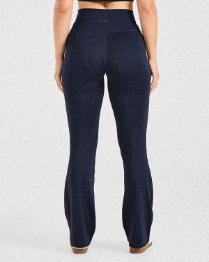Sculpt Flared Leggings - Deep Navy: The Ultimate Fusion of Style and Performance