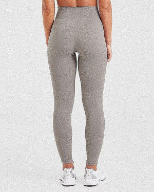 Sculpt Wrap Leggings - Smoke Grey: The Ultimate Second-Skin Experience