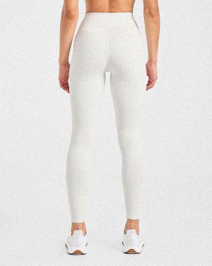 Sculpt Wrap Leggings - Tofu: The Ultimate Second-Skin Experience