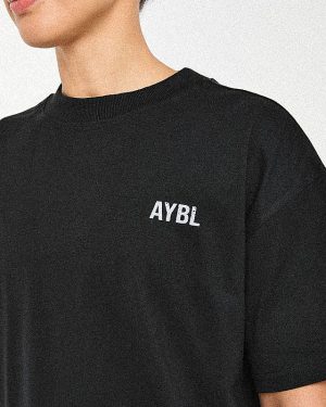Show Up Oversized T Shirt - Black | Premium Comfort & Style