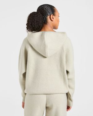 Ultimate Comfort: The Soft Oversized Knitted Hoodie by Seasalt