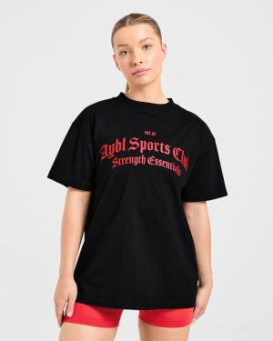 Sports Club Gothic Oversized T-Shirt: The Ultimate Blend of Comfort and Edge