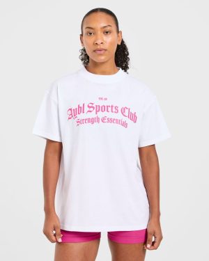 Sports Club Gothic Oversized T-Shirt: The Ultimate Blend of Comfort and Edge
