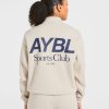 AYBL Sports Club Oversized 1/4 Zip Pullover - Ultimate Comfort & Style