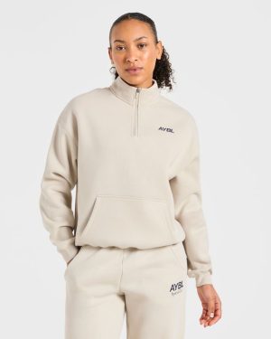 AYBL Sports Club Oversized 1/4 Zip Pullover - Ultimate Comfort & Style