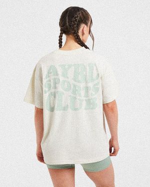 Sports Club Wavy Oversized T-Shirt: The Ultimate Blend of Comfort and Style