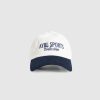 Sports Collective Cap - Off White/Navy: The Ultimate Fusion of Style and Function