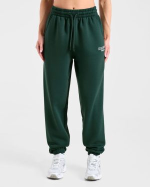 Sports Collective Oversized Joggers - Deep Forest: The Ultimate Comfort Upgrade