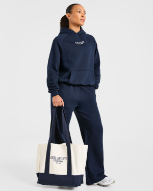 Sports Collective Oversized Hoodie - True Navy: The Ultimate Comfort Upgrade