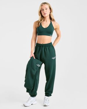 Sports Collective Oversized Joggers - Deep Forest: The Ultimate Comfort Upgrade