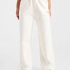 Sports Collective Oversized Straight Leg Joggers - Off White/Green