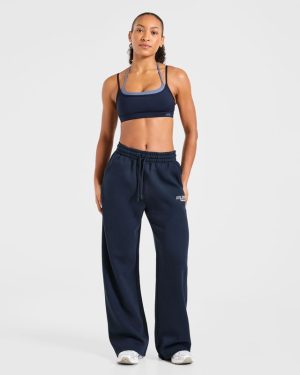 Sports Collective Oversized Straight Leg Joggers - True Navy