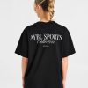 Sports Collective Oversized T-Shirt Black: Ultimate Comfort & Style