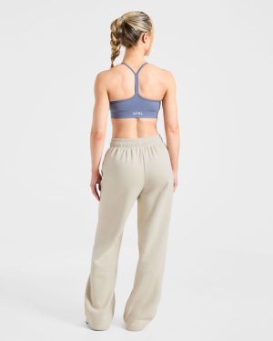 Sports Essentials Oversized Straight Leg Joggers - Sand: The Ultimate Comfort Upgrade