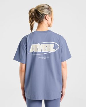 Sports Essentials Oversized T Shirt - Slate Blue: The Ultimate Comfort & Style Guide